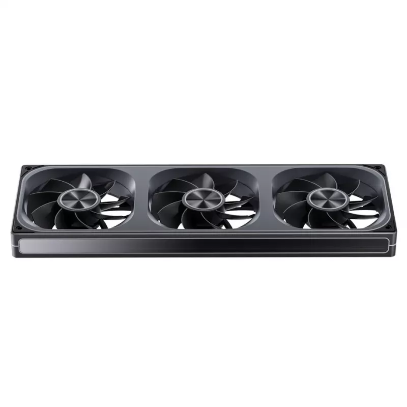 Ventilador de caja Jonsbo ZA-360 Reverse Blade negro, diseño reverse blade de 120 mm, modelo ZA-360BR