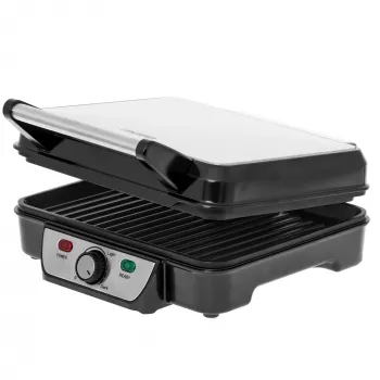 Mesko MS 3050 parrilla de contacto, 1800 W, negro/acero inoxidable