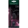 Lápiz de grafito Faber-Castell 118296 B Negro Rosa 2 unidades