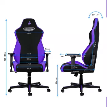 Silla gaming Nitro Concepts S300 - Nebula Purple