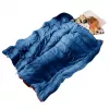 Saco de dormir infantil Deuter Starlight SQ (130-170 cm) - nightblue/redwood