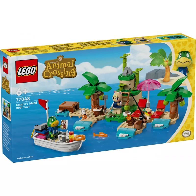 LEGO Set de construcción 77048 Animal Crossing Excursión en barco con la isla del capitán