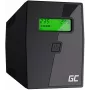Green Cell UPS01LCD SAI sistema de alimentación ininterrumpida Line-Interactive 0,6 kVA 360 W 2 tomas
