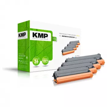KMP MULTIPACK B-T98V Cartucho de tóner 4 uds. Compatible negro - cian - magenta - amarillo (1265,0005)