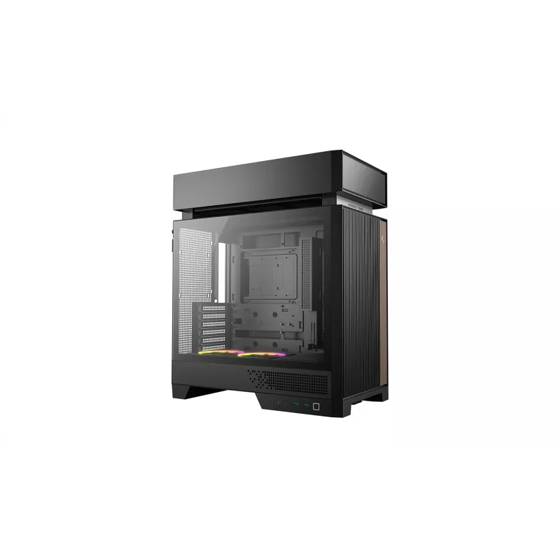 Caja de PC DeepCool CL660 Negra — ATX/Micro-ATX/Mini-ITX, cristal templado, 2x3,5