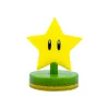 Lámpara de mesa Paladone Super Mario Super Star Icon Light — luz de noche LED decorativa