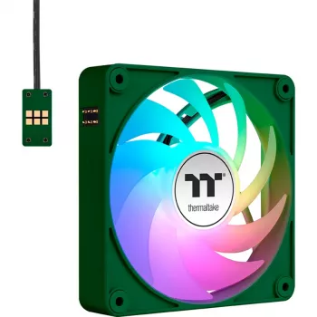 Ventilador Thermaltake CT140 EX ARGB Sync 14 cm verde 3 unidades 500-1800 rpm