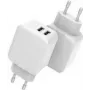 Cargador móvil universal CoreParts MBXUSB-AC0002 blanco AC interior