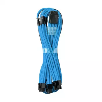 Cable CableMod C-Series PRO ModMesh 12VHPWR a 3x PCI-e para Corsair - 60 cm, azul claro