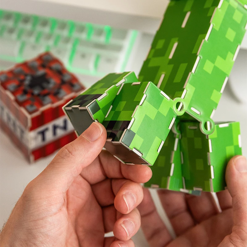 Set de construcción Paladone Minecraft Creeper — figura Creeper para montar