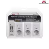MCE153 set de 3 enchufes con mando a distancia - programables + mando a distancia