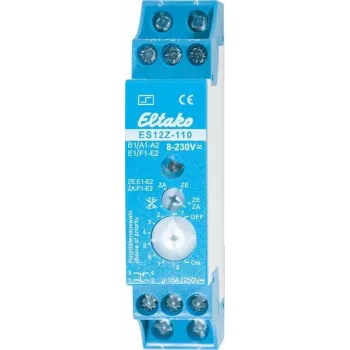 Eltako interruptor de impulso ES12Z-110, 1 contacto cerrado + 1 contacto abierto 16 A ES12Z-110 8 - 230 V/UC 1 contacto cerrado/1 contacto abierto 16 A 250 V/