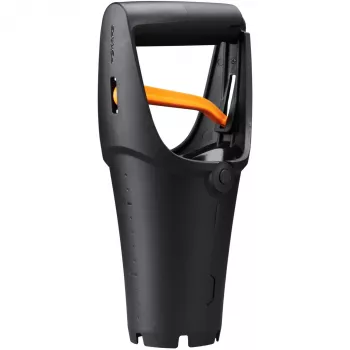 Plantador de cebollas Fiskars Solid, 24 cm, negro/naranja (1057079)