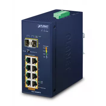 Switch no gestionado PLANET IP30 Ind 8-P 10/100/1000T
