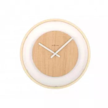 NeXtime Reloj 3046 Wood Loop, Ø30 cm, pared, madera