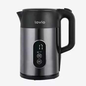 Hervidor eléctrico Lovio 1.7L 2200W acero inoxidable