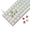 Teclado mecánico con cable White Shark Shinobi-2 (GK-004211) — distribución US, switches Red, blanco
