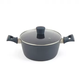 Olla Salter BW12270EU7 24 cm acero inoxidable, apta para inducción, redonda