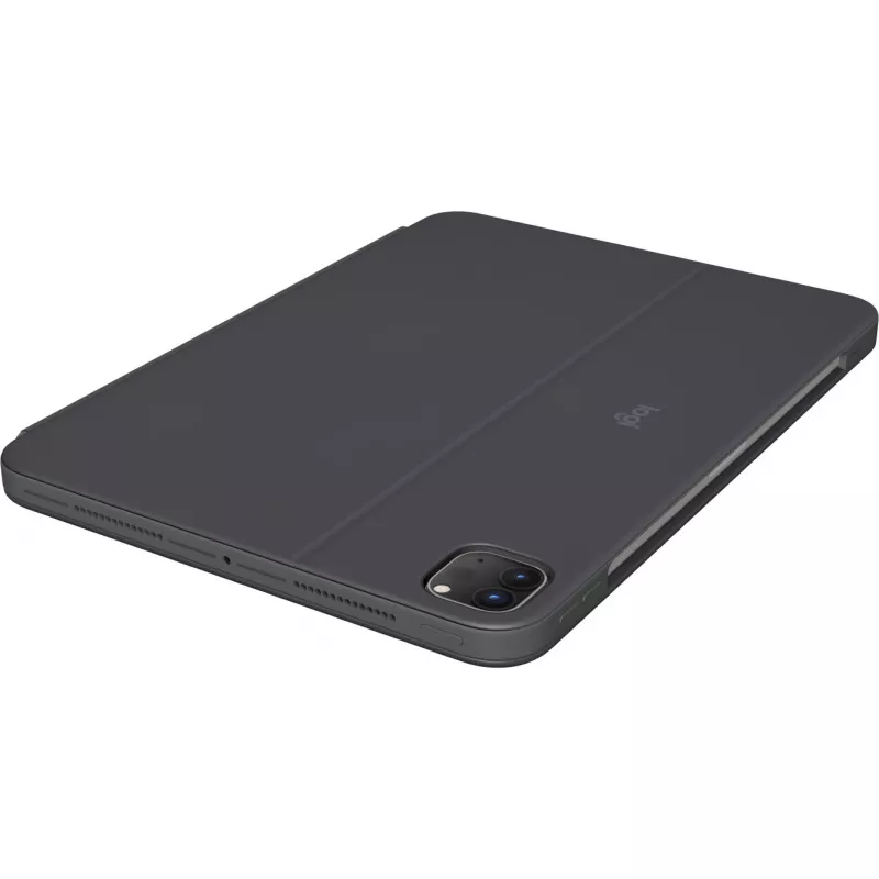 Teclado Logitech Combo Touch QWERTY danés finlandés noruego sueco Smart Connector grafito