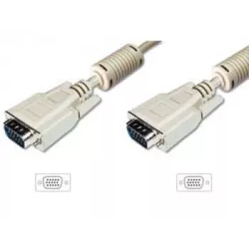 Cable de conexión de monitor VGA Digitus AK-310103-018-E