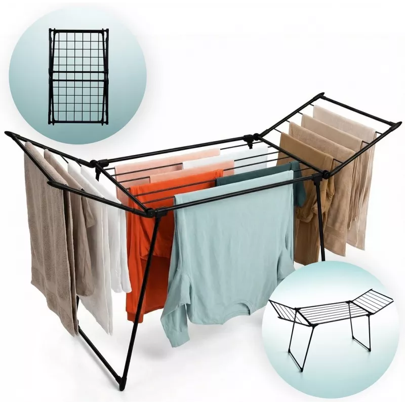 Tendedero PROMIS SCOPELLO, extensible, negro