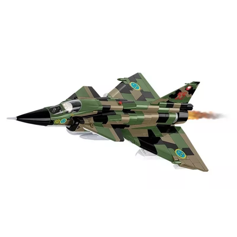Set de construcción Cobi Blocks Saab AJS 3 Viggen 911 uds. set de modelismo, 911 piezas