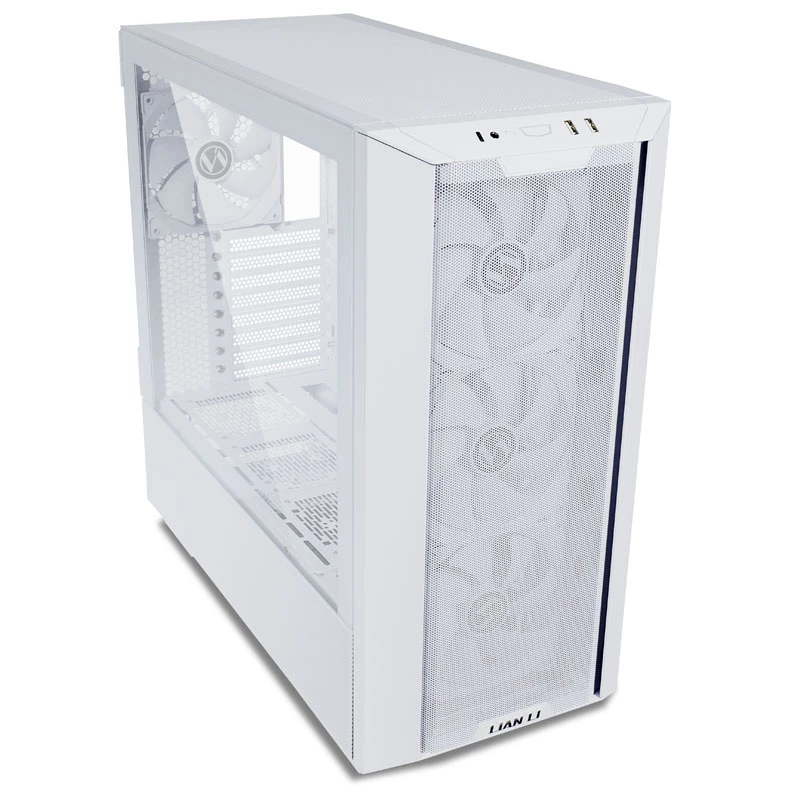 Caja de PC Lian Li LANCOOL III Midi Tower blanca