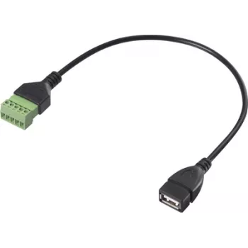 Renkforce Cable adaptador USB 2.0 [1x conector hembra A - 1x terminal de conexión] RF-6443968 30 cm (RF-6443968)