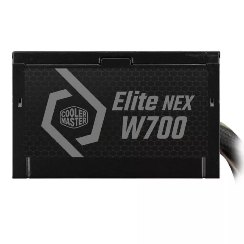 Fuente de alimentación Elite NEX White 700W 80+ Negro Cable de malla
