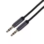 Gembird CCAP-444-1M Cable de audio 3,5 mm negro (CCAP-444-1M)