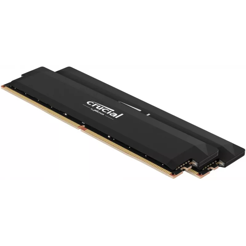 Crucial Pro OC 32GB (2x16GB) DDR5 PC5-48000C38 6400MHz UDIMM kit dual channel