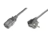 Cable de alimentación Digitus AK-440100-018-S 1,8 m CEE7/7 a IEC C13