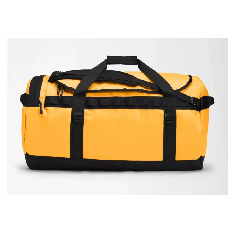 Bolsa de viaje The North Face Base Camp Duffel L 95 L poliéster negro, amarillo