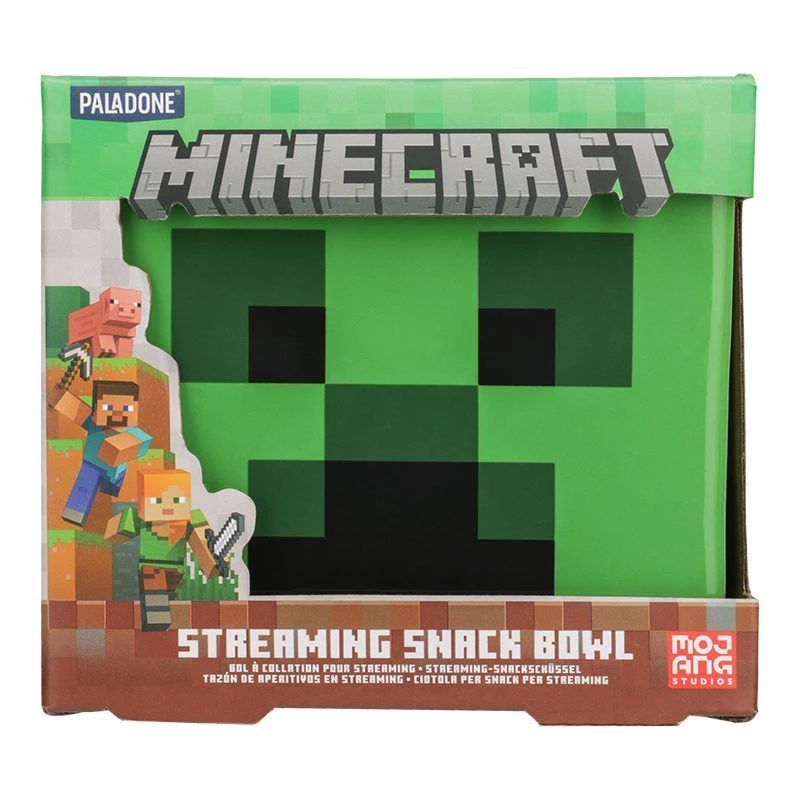 Cuenco de snacks Paladone Minecraft Creeper Streaming