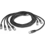 Cable de red DeLOCK negro 5 m Cat5e U/UTP 90121