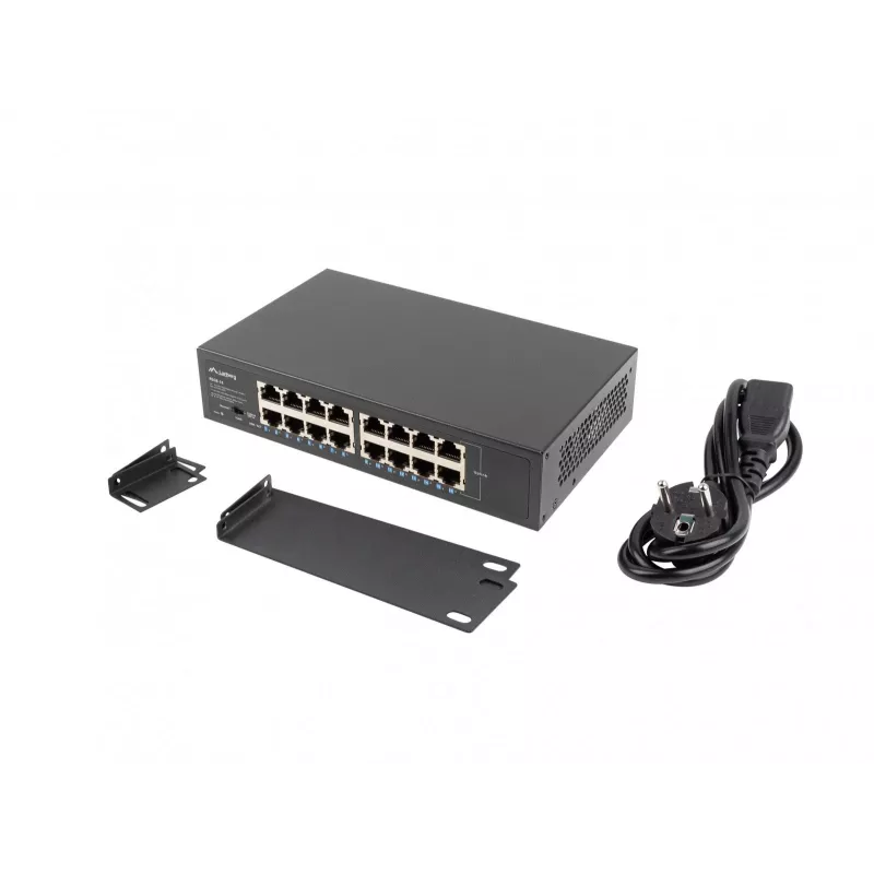 Lanberg Switch RSGE-16 Rack 10/19 (16 puertos 1 Gb)