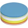 Maul Tarjetas de moderación 6394799 Círculo Ø 13,5 cm Blanco, Amarillo, Naranja, Rojo, Verde, Azul, 250 uds. (6394799)