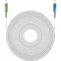Goobay 59623 Cable de fibra óptica 15 m SC/UPC SC/APC FTTH OS2 blanco (59623)