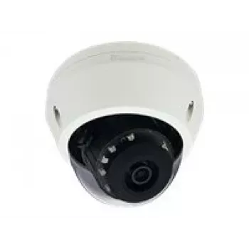 Cámara IP de red fija tipo domo LevelOne HUBBLE, H.265, 5 megapíxeles, 802.3af PoE, LED IR, interior/exterior, antivandálica