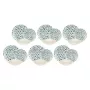 Vajilla para 6 personas Rose&Tulipani R18420TA18 diseño Sea Stones, 18 piezas