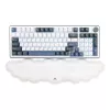 White Shark KP-012 Cumulus Cloudy reposamuñecas para teclado, blanco