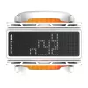 Disipador de CPU Darkflash E400 PLUS (blanco) — refrigeración activa por aire para CPU, diseño de torre, configuración de un solo ventilador