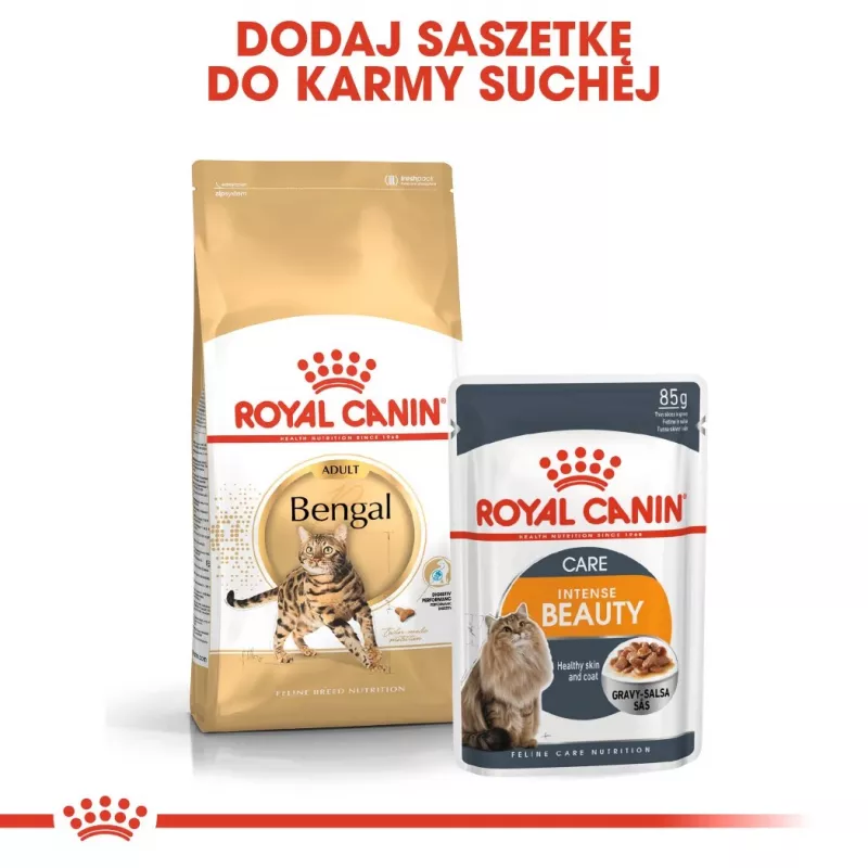 Royal Canin Bengal Adult pienso seco para gatos, 2 kg, aves y verduras
