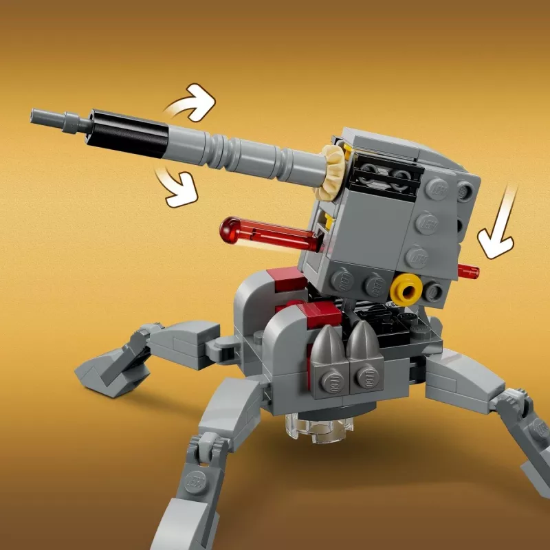 LEGO 75345 Star Wars Pack de batalla Soldados clon de la 501.ª juego de construcción