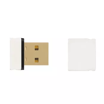Qoltec - adaptador de red - USB 2.0 - 802.11b/g/n - blanco