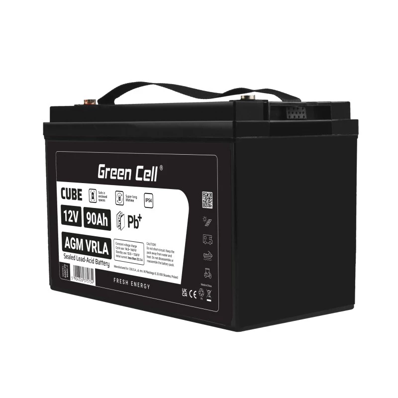 Batería AGM VRLA 12V 90Ah IP54