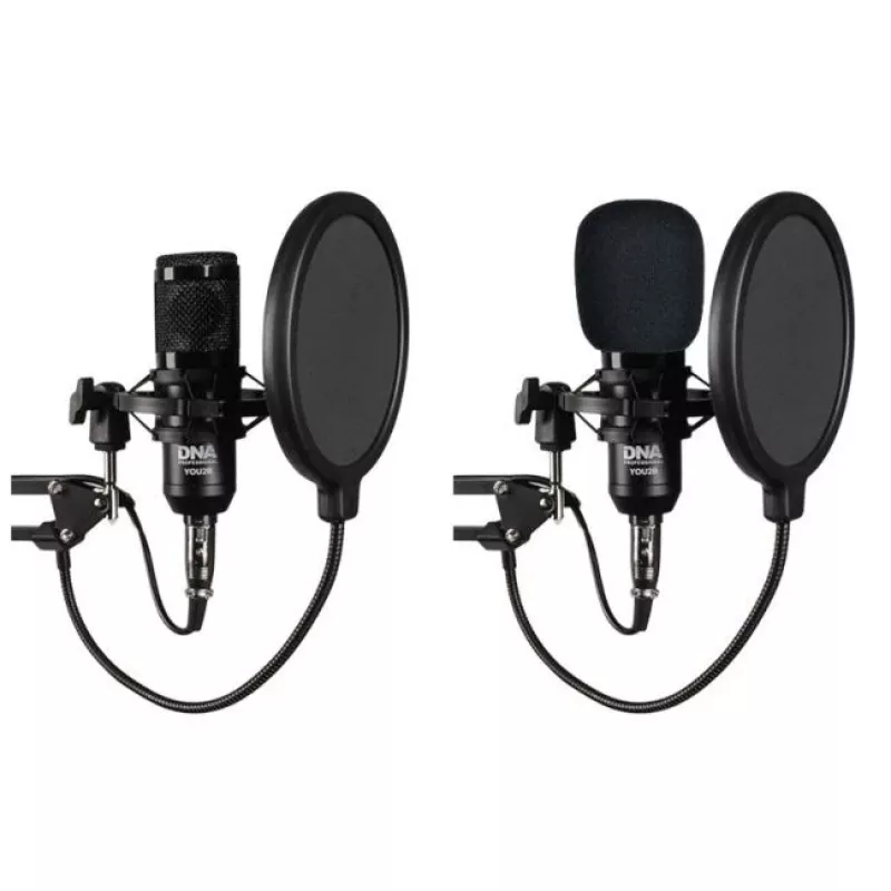 Kit de micrófono Bitmat DNA YOU2B — micrófono, interfaz de audio, soporte y cable