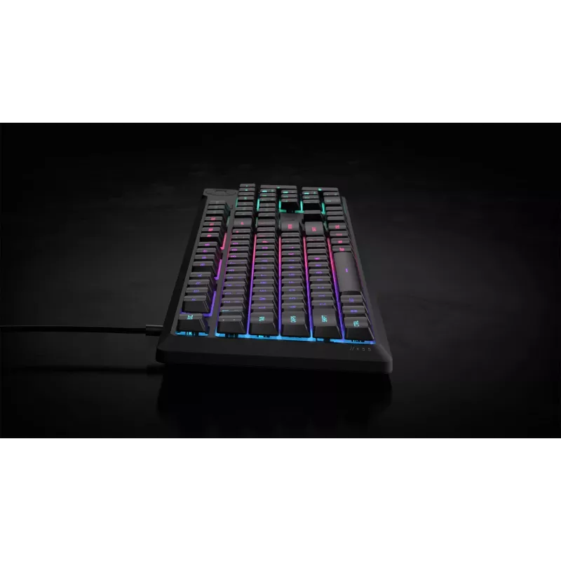 Teclado Corsair CH-9226D65-DE Gaming USB QWERTZ Alemán Gris