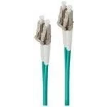 ALOGIC - Cable de parcheo - LC multimodo (M) a LC multimodo (M) - 2,0m - 2 mm - fibra óptica - dúplex - 50/125 micrómetros - OM3 - libre de halógenos (LCLC-02-OM3)