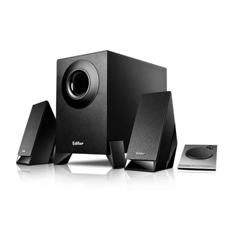 Edifier | M1360 | 8,5W RMS (2Wx2+4,5W) W | Negro | 85 dB | 8.5 W | Sistema de sonido 2.1